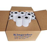 Rouleaux de papier thermique de haute qualité 57mm X 40mm 55g-Parfait pour les petites imprimantes et les reçus