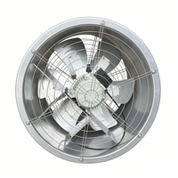 Ventilateur d'extraction industriel à entraînement direct MX-7G 700 mm 3 kW, ventilateur axial pour la circulation de l'air, méthodes d'installation multiples