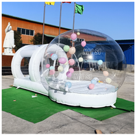 Château gonflable extérieur en gros, tente à bulles gonflable personnalisée pour révélation de sexe, trampoline