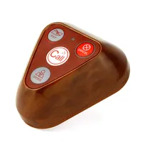Bouton émetteur d'appel sans fil pour serveur d'appel de service à la clientèle de restaurant