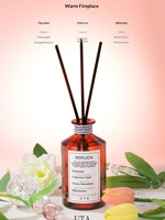 Diffuseur d'encens sans flamme haut de gamme en rotin, alternative au foyer chaud pour les week-ends décontractés, parfum longue durée 30-60 jours, vente en gros