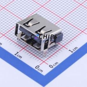 10.0 QCHTZB6.3-BD USB Connector SMD Connector ( Connector Type: Type-A )( Protocol Standard: USB 2.0 )( Gender: Female ) - Product Image 1