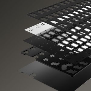 Teclado Mecánico para Juegos WOBKEY Crush80 <span class=keywords><strong>Reboot</strong></span> CNC de Aluminio, Tri-Modo, Intercambiable en Caliente, con Junta, ARGB - Product Image 5