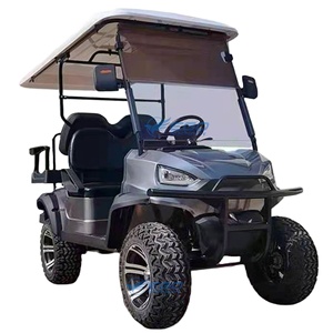 Carrito de Golf Eléctrico Todoterreno de 4 Plazas, Nuevo Producto en Oferta, Carrito de Golf Elevado con Sistema de Aire Acondicionado en Venta - Product Image 1