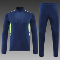 Vente en gros Veste de football respirante pour hommes jeunes et décontractés Uniformes de football Combinaison de couleurs Maillot de football