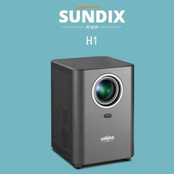 SUNDIX Shengdi Vision H1 Intelligent Projector 3000 lumens Quad Core Intelligent Bluetooth Audio Mode