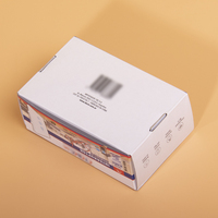 Boîte d'expédition biodégradable personnalisée pour l'expédition de Noël plastification mate sur impression de logo pour vêtements bijoux parfum cosmétiques