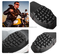 Coussin de siège de moto gonflable 3D imperméable pour la conduite à moto