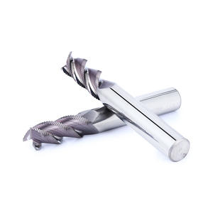 Zhy Bán Buôn Tùy Chỉnh Lớp Phủ Màu Sắc Rắn <span class=keywords><strong>Carbide</strong></span> Gia Công Thô Endmill <span class=keywords><strong>CNC</strong></span> Rougher <span class=keywords><strong>End</strong></span> <span class=keywords><strong>Mill</strong></span> Da Thô Phay Cutter - Product Image 3