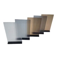 Customizable Changhong Tempered Glass Ultra White Art Glass Screen Postmodern Design Origin High-end Partition Eco-Friendly