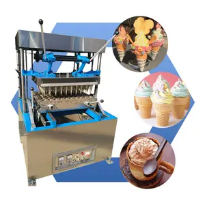 OCEAN Machine à cornets gaufrés à la crème glacée Tasse à café Pizza Cone Biscuit Wafer Making Machine en Inde