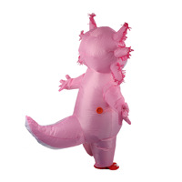 Costume gonflable de salamandre pour usine, accessoires de décoration gonflables pour Halloween et carnaval