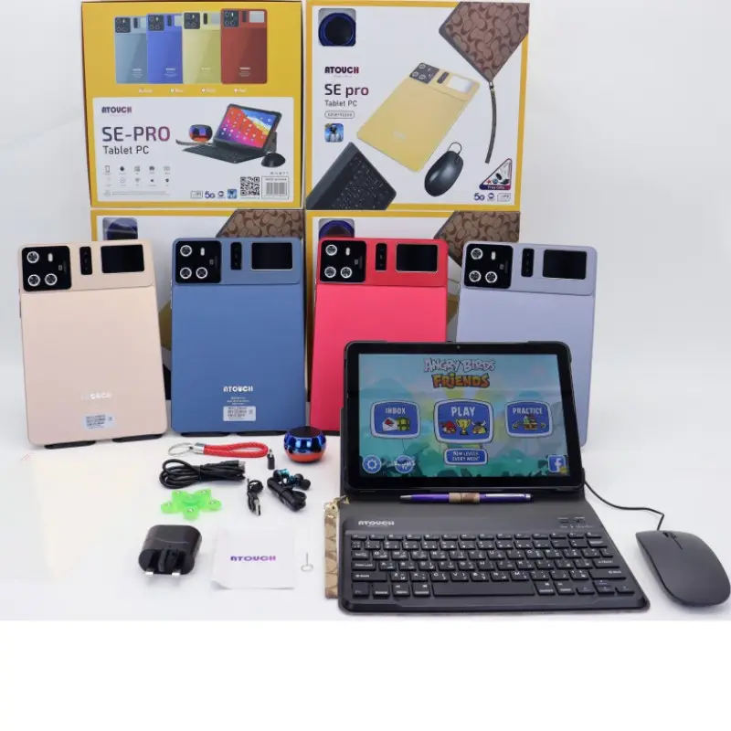 뜨거운 인기 ATOUCH SE PRO 태블릿 10 인치 게임용 대용량 배터리 태블릿 PC