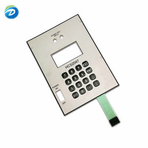 Deson Panneau de commande à membrane à bouton-poussoir personnalisé Interrupteur à membrane étanche avec panneau de commutation Led 6 circuits - Product Image 3