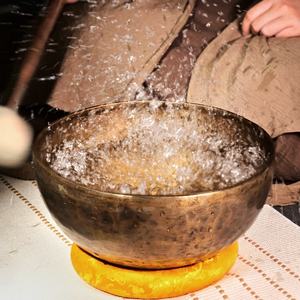 أطباق تبتية مصنوعة يدويًا, عالية الجودة ، من النحاس الأصفر ، للمشي في الحياة ، للتعافي مع البرودة ، تبتية ، تبتية ، تبتية ، تبتية - Product Image 4