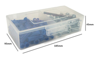 Kit d'ancrage conique personnalisé, jeu d'ancrage à vis en plastique, ancrage d'expansion pour cloisons sèches en Nylon, bouchon mural