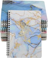 Cahier à spirales relié en carton rigide de haute qualité pour l'école, le dessin et la peinture, format A5, vente en gros