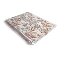 Carnet de repas à couverture rigide personnalisé planificateur livre de recettes de famille journal souvenir et papier de livre de recettes vierge