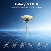 Récepteur GNSS RTK professionnel avec 1598 canaux, capteur IMU, émetteur-récepteur sans fil 2W, longue autonomie de la batterie pour la topographie