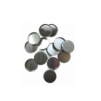 100 ensembles de boîtiers pour piles bouton CR2032 en acier inoxydable 316 avec ressorts coniques et entretoises de 0,5 mm