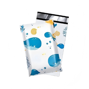 HuamaohengchunOcean Printed Poly Mailer 6x9 Inch Waterproof and Tear-Resistant Shipping Bags for Clothing, Strong Maili Bags - Product Image 1
