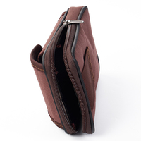 Nouvelle sacoche banane en toile avec boucle pour homme, sacoche de ceinture pour téléphone portable, sacoche de ceinture de sport, sacoche tactique, sacoche banane pour moto