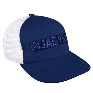 INJAE VINA Vietnam OEM ODM Gorras Trucker al por Mayor Fabricación con Aranceles Reducidos Gorra Trucker Personalizada en Blanco Multicolor con Malla Trasera - Product Image 3