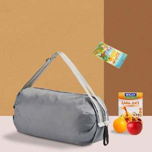 Sac de voyage sportif en Oxford personnalisé, pas cher, pour l'extérieur, sac de courses cylindrique pliable - Product Image 3