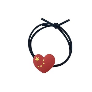 ที่คาดผม/ยางรัดผมลายธงแดงห้าดาวแบบใหม่สำหรับวันชาติ ของที่ระลึกน่ารักสำหรับนักเรียนและเด็กผู้หญิง - Product Image 5