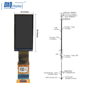 Pantalla AMOLED Flexible Original de Fábrica de 1.5 Pulgadas, 120x240, Módulo de Pantalla OLED Flexible MIPI SPI de 1.5 Pulgadas - Product Image 4