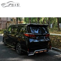 Nouveau kit de carrosserie Alpha Vellfire série 40 style Elara jupe latérale avant diffuseur arrière pour pare-chocs Alpha série 40