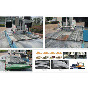 Máquina automática de perfilado de granito de mármol para máquina moldeadora de corte de columna de piedra CNC de línea curva y recta - Product Image 3