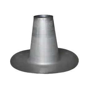 Metal Spinning Metal Fabrication Customized aluminum roof plumbing vent waterproof ventilation for architect and factory