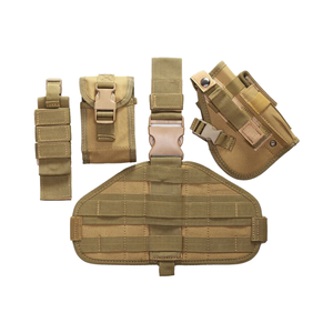 ซองปืนขาอเนกประสงค์แบบยุทธวิธีสำหรับใช้งานกลางแจ้ง พกพาสะดวก ซ่อนได้ ปรับขนาดได้ ทำจากไนลอน - Product Image 5