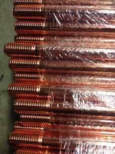 Électrode de terre en acier plaqué cuivre fileté pour protection contre la foudre, connexion à la terre, qualité fiable, marque YY, fabrication sur mesure en usine - Product Image 6