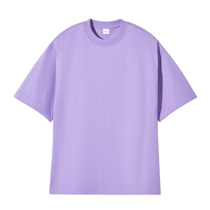 Design personalizzato 230gsm cotone organico tinta unita <span class=keywords><strong>Tshirt</strong></span> per gli uomini di alta qualità per la <span class=keywords><strong>stampa</strong></span> a sbuffo <span class=keywords><strong>su</strong></span> modello solido 240 grammi di peso del tessuto - Product Image 3