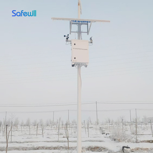 Safewill เครื่องตรวจจับก๊าซคาร์บอนไดออกไซด์4G O3 NO2 SO2เครื่องตรวจจับ CO2อุณหภูมิและเสียงเครื่องสถานีตรวจวัดคุณภาพอากาศ - Product Image 6