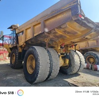 Camion de transport hors route Caterpillar 773F d'occasion de 55 tonnes, segment des camions lourds pour l'exploitation minière, performances minières, norme d'émission Euro 5