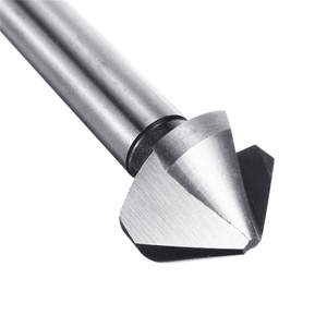 6Pcs 6.3-20.5mm Chamfering <strong>End</strong> <strong>Mill</strong> Cutter 3 Flute Round Shank 90 Degree HSS Countersink Deburring Tapered Drill Bit - Product Image 1