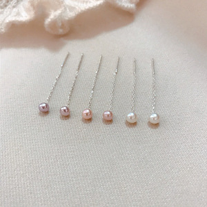 Catena di <span class=keywords><strong>Orecchini</strong></span> in <span class=keywords><strong>Argento</strong></span> Sterling 925 con Perle e Nappa Lunga da Donna Regali <span class=keywords><strong>Eleganti</strong></span> - Product Image 6