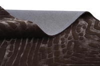 Tapis rectangulaire de luxe en laine de Nouvelle-Zélande 100% tufté à la main, couleur unie, antidérapant, style Fossil Ember, prix de gros, taille moyenne