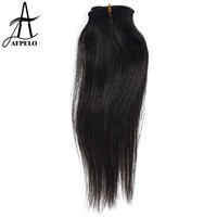 Extensions de cheveux naturels, vente en gros, cheveux invisibles naturels, trame attachée à la main, Extensions de cheveux humains