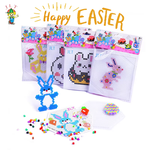Juguetes DIY para Niños, Manualidades de Pascua, Juguete Educativo, Set de Cuentas Fusibles Midi, Animales de Pascua, Nuevo Regalo para Niños 2025 - Product Image 3