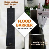 Sistema de Barrera Contra Inundaciones para Almacenes Comerciales Temporales, de Fácil Instalación, Tamaño Personalizado, Verificado por TUV, Aprobado por ISO9001