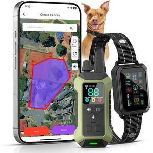 Clôture GPS My Pet Command verte, clôtures à 6 côtés ou circulaires avec application pour l'entraînement des chiens - Product Image 1