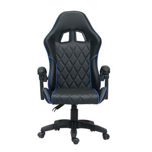 Bon marché, offre personnalisée, fauteuil <span class=keywords><strong>Scorpion</strong></span> Pro en cuir PU noir et bleu pour jeux PC et ordinateur de bureau Gamer - Product Image 2