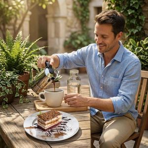 กาต้มกาแฟมอคค่าสแตนเลสสำหรับเตาแก๊ส - Product Image 4
