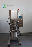 Homogénéisateur Disperseur Émulsifiant Pasteurisateur de Laboratoire, Homogénéisateur à Cornet, Mélangeur Disperseur