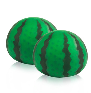 Watermelon Squishy Toy Giant TPR <b>Beads</b> Squeeze Toy Stress Relief Sensory Fidget Toy for Kids Adults - Product Image 5