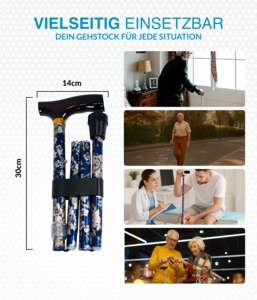 Bâton de marche avec poignée en liège, canne de marche, bâton de randonnée, pointe en acier au carbone et tungstène pour le camping, l'escalade, pliable unique - Product Image 5